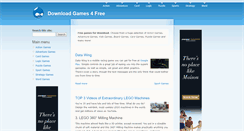 Desktop Screenshot of download-games-4-free.com